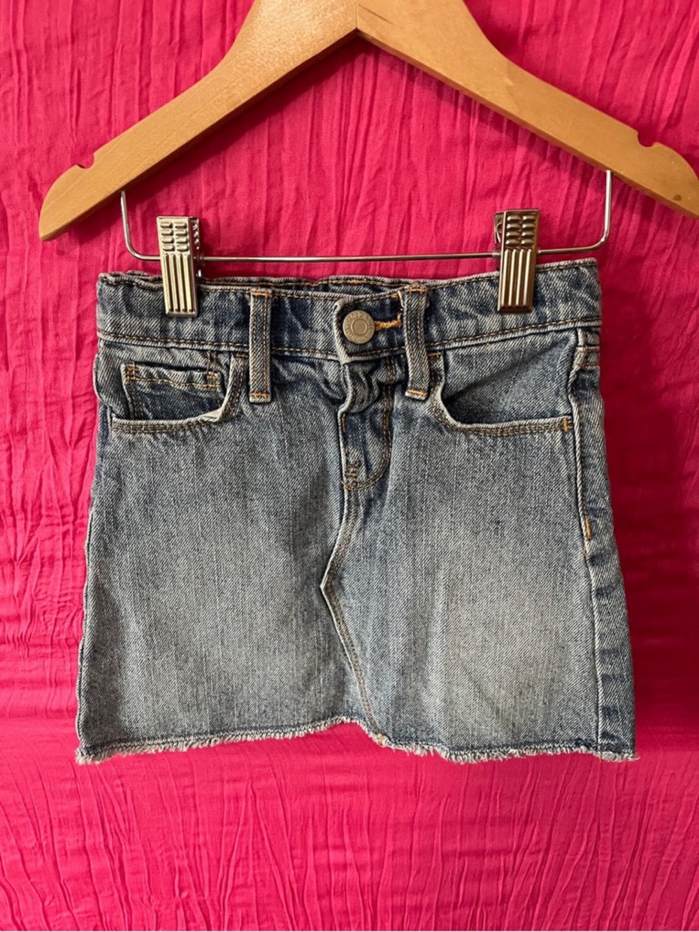 Old Navy Girls Denim Mini Skirt - Blue